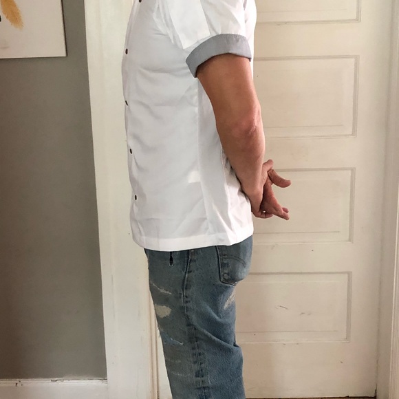 Hedley and Bennett unisex Chef Jackets.  XS-3XL - Picture 3 of 6